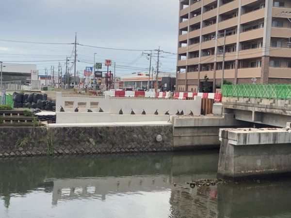 長崎34号杭出津橋下部工(A1)工事1元請け会社：竹下建設工業株式会社様