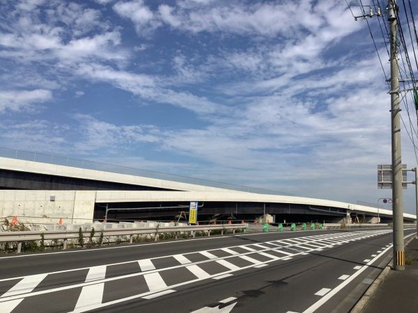 長崎57号森山IC東OFFランプ橋床版外工事元請け会社：竹下建設工業株式会社様