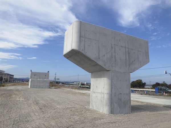 長崎57号尾崎ICOFFランプ橋下部工工事1元請け会社：竹下建設工業株式会社様