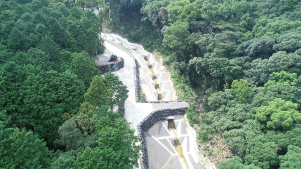 3債長砂火第9-4号　紅葉谷川(ロ)火山砂防工事(渓流保全工)1元請け会社：竹下建設工業株式会社様